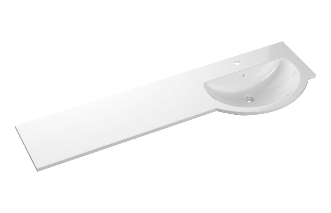 Inns 380x380mm 0TH Resin Washbowl - White