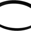 Abode Cava Round Basin Plinth - Matt Black