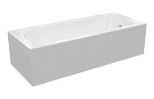 Rowland D Shape Single End 1700x700x550mm 2TH Bath w/Legs