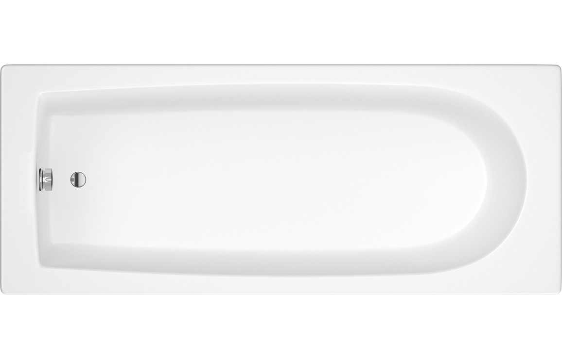 Randalls Round Single End 1500x700x550mm 0TH Bath w/Legs