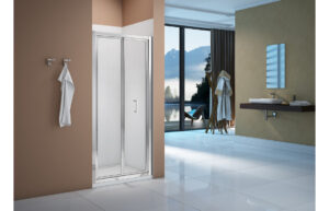 Merlyn Vivid Boost 800mm Bi-fold Door - Chrome