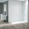 Merlyn 1000mm Wetroom Panel - Chrome