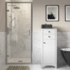 Aqua Platinum 760mm Hinged Door - Chrome