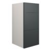 Truro 300mm Standard 3 Drawer Unit - Matt Graphite Grey (Grey Cab)