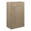 Truro 500mm Standard WC Unit - Havana Oak (Oak Cab)