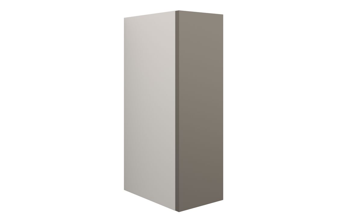 Truro 200mm Standard Toilet Roll Unit - Matt Stone (Grey Cab)