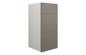 Truro 300mm Standard 3 Drawer Unit - Matt Stone (Grey Cab)