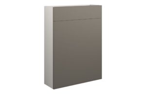 Truro 600mm Slim WC Unit - Matt Stone (Grey Cab)