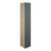 Truro 300mm Tall Unit - Matt Green (Oak Cab)