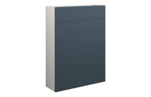 Truro 600mm Slim WC Unit - Matt Arley Blue (Grey Cab)