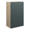 Tewin 500mm Standard WC Unit - Matt Green Camo (Oak Cab)