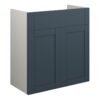 Verity 600mm Standard Basin Unit - Matt Arley Blue (Grey Cab)