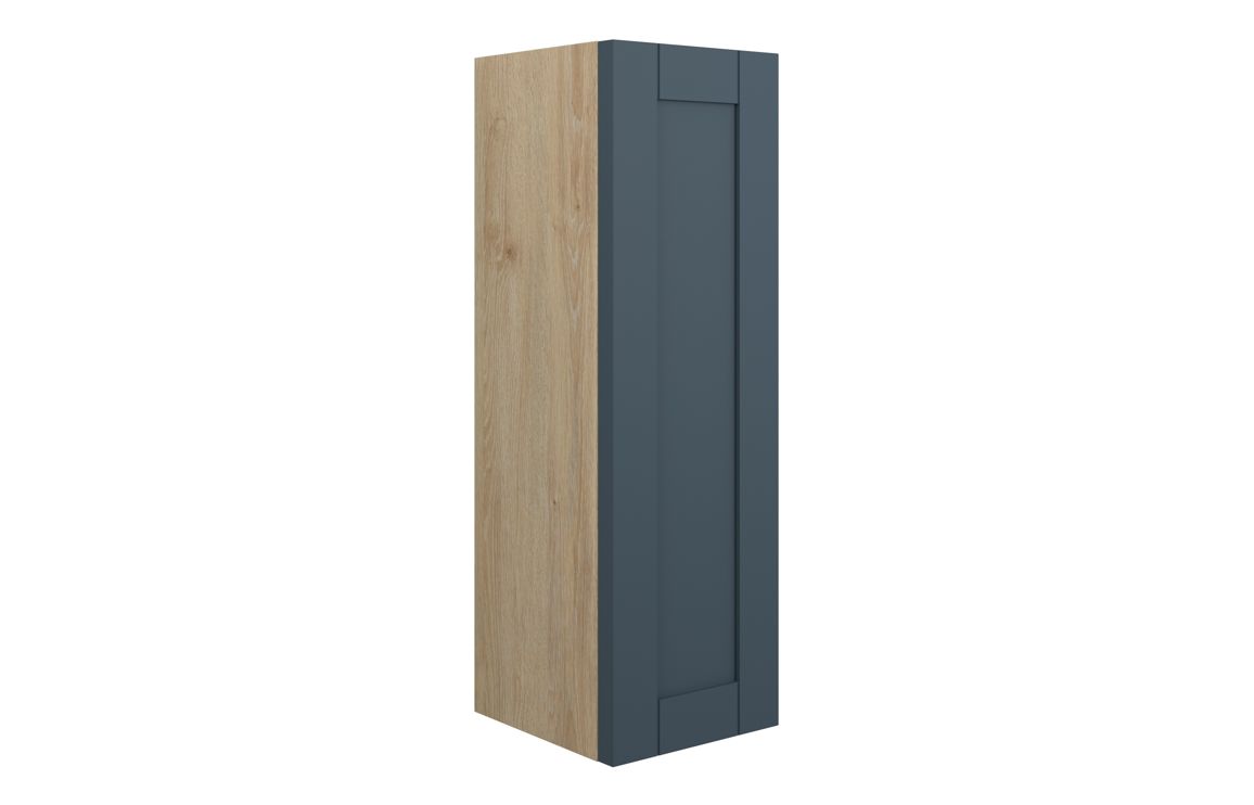 Verity 200mm Slim Base Unit - Matt Arley Blue (Oak Cab)