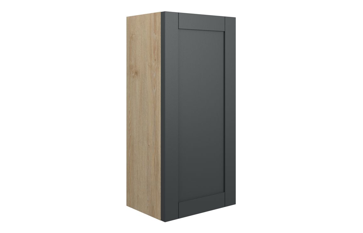 Verity 300mm Slim Base Unit - Matt Graphite Grey (Oak Cab)