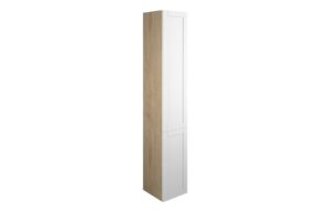 Verity 300mm Tall Unit - Matt White (Oak Cab)
