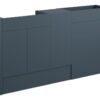 Truro 1536mm Standard Basin  WC & 1 Door Unit Pack - Matt Arley Blue (Grey Cab)