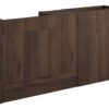 Truro 1536mm Standard Basin  WC & 1 Door Unit Pack - Warm Walnut (Grey Cab)
