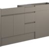 Tewin 1536mm Standard Basin  WC & 3 Drawer Unit Pack - Matt Stone (Grey Cab)