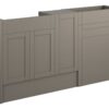 Verity 1536mm Standard Basin  WC & 1 Door Unit Pack - Matt Stone (Grey Cab)