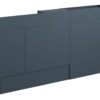 Truro 1536mm Slim Basin  WC & 1 Door Unit Pack - Matt Arley Blue (Oak Cab)
