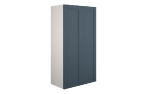 Verity 600mm Standard 2 Door Storage Unit - Matt Arley Blue (Grey Cab)