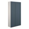 Verity 600mm Slim 2 Door Storage Unit - Matt Arley Blue (Grey Cab)