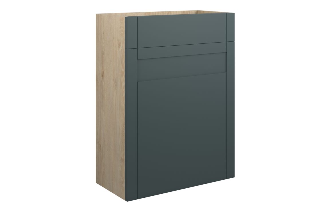 Verity 600mm Standard WC Unit - Matt Green Camo (Oak Cab)