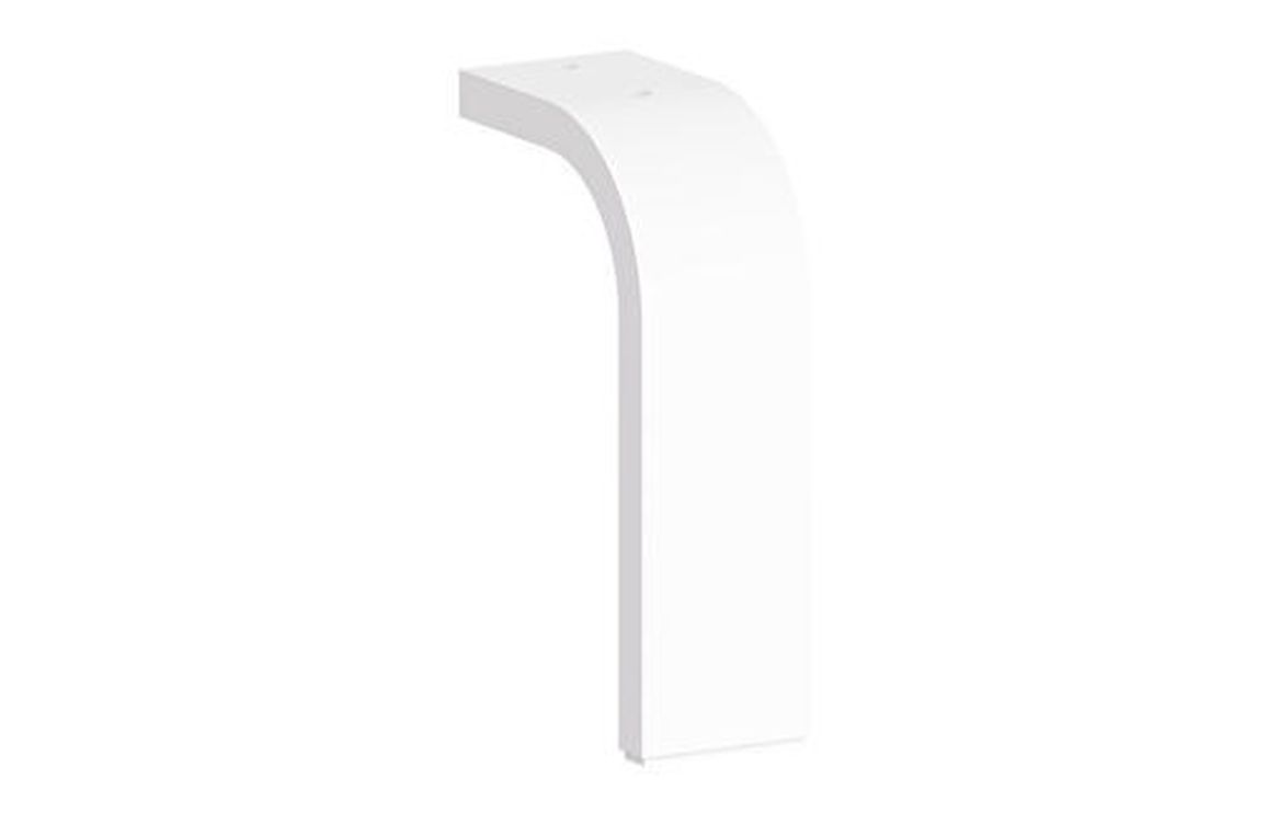VitrA Root Flat Leg Set for 2/4 Drawer Units - Matt White