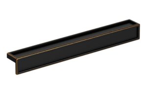 177mm L-Shape Handle - Brushed Bronze