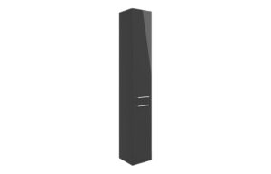 Malvern 350mm Floor Standing 2 Door Tall Unit - Anthracite Gloss
