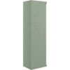 Hatfield 350mm Wall Hung 1 Door Tall Unit - Matt Willow Green