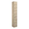 Malvern 350mm Floor Standing 2 Door Tall Unit - Oak