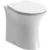 Sandown Rimless Back To Wall WC & Soft Close Seat
