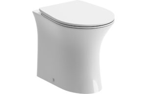 Sandown Rimless Back To Wall WC & Soft Close Seat