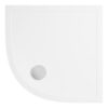 28mm Anti-Slip Ultra-Slim 800mm Quadrant Tray & Waste