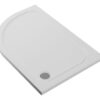 //2Go 45mm Low Profile 1000x800mm Offset Quadrant Tray & Waste (LH)