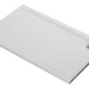 //2Go 45mm Low Profile 1500x700mm Rectangular Tray & Waste - White