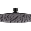Abode Uno 250x250mm Round Shower Head - Gunmetal