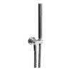 Abode Euphoria Circular Wall Outlet  Handset & Bracket Set - Chrome