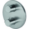 Vema Tiber Two Outlet Thermostatic Mixer - St/Steel