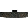 Vema Timea Black 250mm Round Showerhead