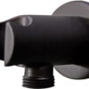 Vema Timea Black Handset Wall Bracket & Outlet