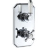 Beverley Traditional Lever Thermostatic Single Outlet Shower Valve - Chrome