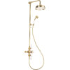 Beverley Thermostatic Shower Kit - Brushed Brass