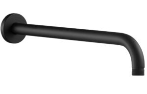 Grove 320mm Round Shower Arm - Matt Black