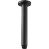 Grove 180mm Round Ceiling Arm - Matt Black