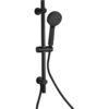 Grove Round Riser Rail Kit w/Elbow & 3 Mode Handset - Matt Black