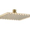 Ashby 200mm Square Ultraslim Showerhead - Brushed Brass