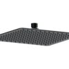 Ashby 250mm Square Ultraslim Showerhead - Matt Black