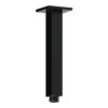 Ashby 180mm Square Ceiling Arm - Matt Black